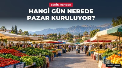 Serik pazar yerleri ve günleri: Ticaret Bakanlığı kayıtlarına göre ilçede